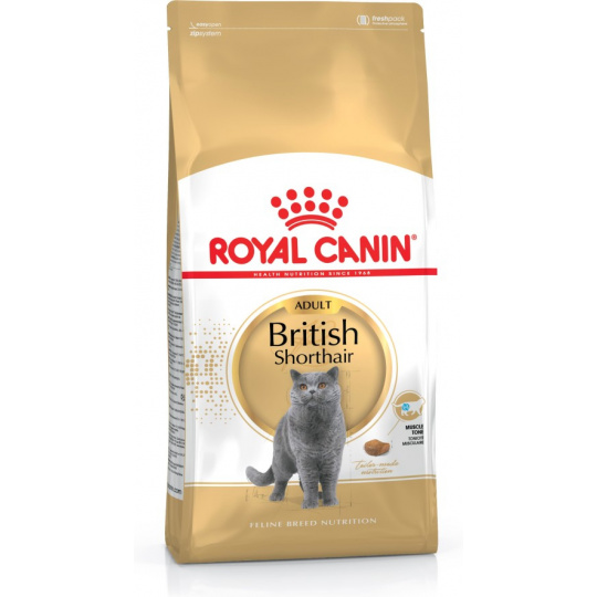 ROYAL CANIN British Shorthair FBN Adult - suché krmivo pro kočky - 400g