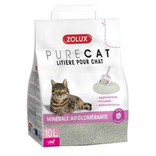 Podstielka PURECAT antibacterial scent clump 10l Zolu Podstielka PURECAT antibacterial scent clump 10l Zolu