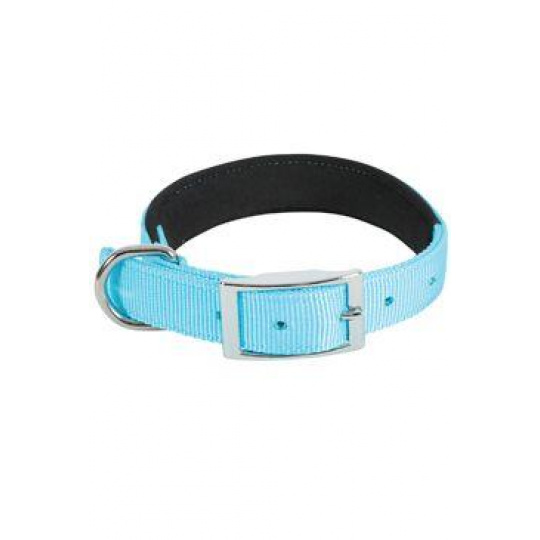 Obojok pes SOFT NYLON tyrkysový 20mm/45cm Zolux Obojok pes SOFT NYLON tyrkysový 20mm/45cm Zolux