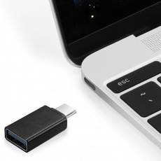 Gembird A-USB2-CMAF-01 kabelová redukce USB Type-C USB Typ-A Černá