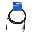 SAVIO Napájecí kabel 2pin (M) 3m CL-105 černý