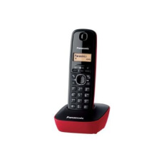 Panasonic KX-TG1611 DECT telefon Identifikace volajícího Černá, Červená