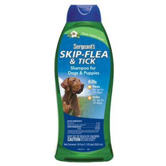 Sergeanťs šampón Skip Flea & Tick antipar pes 532ml