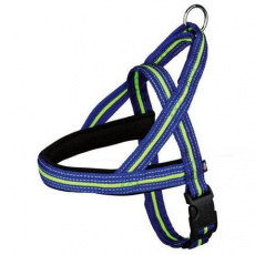 FUSION postroj bezp.polstrovaný neoprénom XL 78-100m/35mm, modro/zelený FUSION postroj bezp.polstrovaný neoprénom XL 78-100m/35mm, modro/zelený