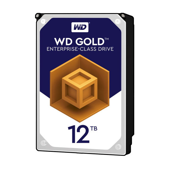 Western Digital Gold vnitřní pevný disk 12 TB 7200 ot/min 256 MB 3.5" Serial ATA III