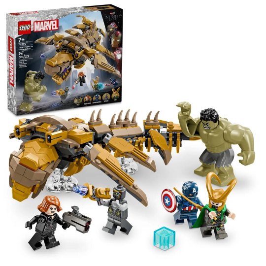 LEGO MARVEL 76290 Avengers vs. Leviatan