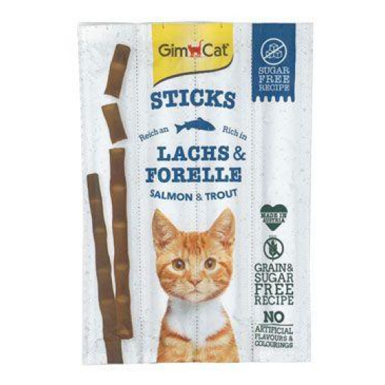 Gimcat Sticks losos+pstruh 4ks