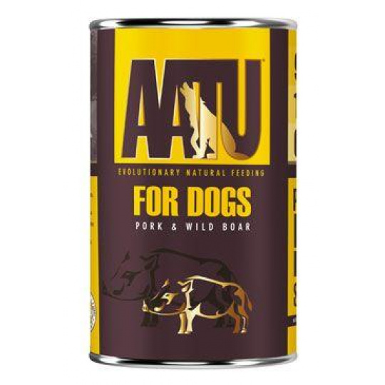AATU Dog Pork&Wild Boar konz. 400g AATU Dog Pork&Wild Boar konz. 400g