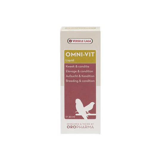 VL Oropharma Omni Vit Liquid - kvapky zlepšujúce celkovú kondíciu v období chovu a výstav 30 ml VL Oropharma Omni Vit Liquid - kvapky zlepšujúce celkovú kondíciu v období chovu a výstav 30 ml
