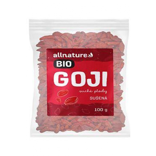 Allnature Goji Kustovnica čínska sušená BIO 100g