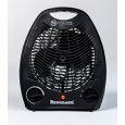 Ravanson FH-105B teplomet Vnitřní Černá 2000 W Elektrický přímotop s ventilátorem