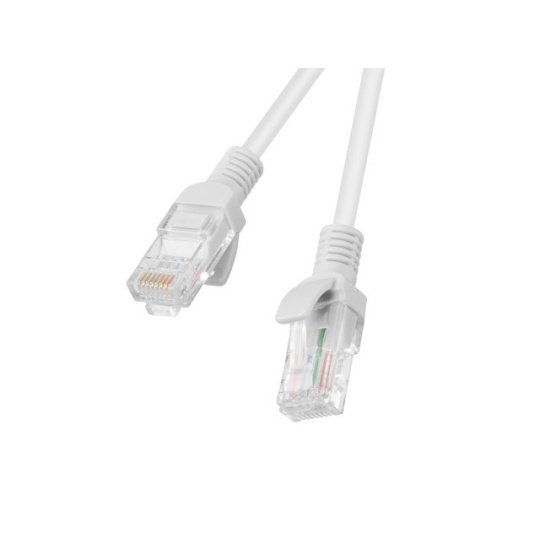 Lanberg Patchcord RJ45, cat. 6, UTP, 1m, šedý