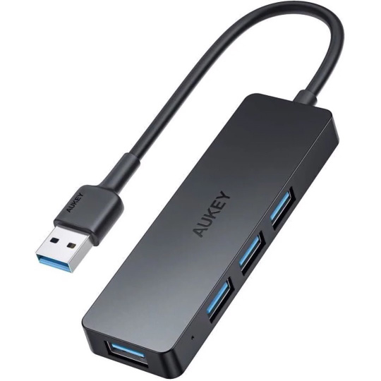 AUKEY CB-H39 HUB 4xUSB-A | Ultra Slim | 4w1 | 4xUSB 3.0 | 5Gbps