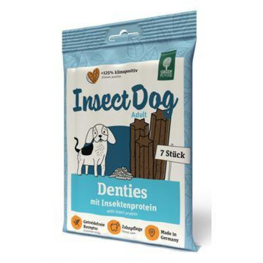Green Petfood InsectDog Denties 180g Green Petfood InsectDog Denties 180g