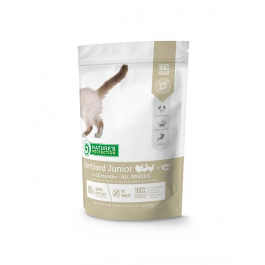 Natures P cat junior sterilised poultry 400 g Natures P cat junior sterilised poultry 400 g