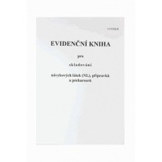 Tlačivo-Evidenčná kniha návykových látok pre veteriná