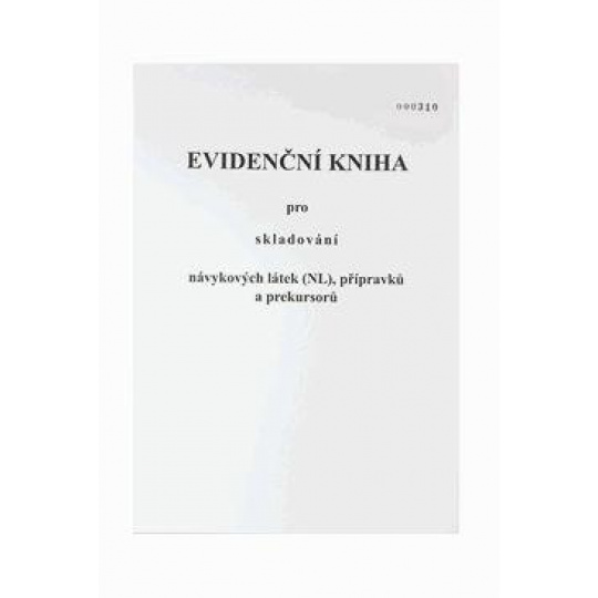 Tlačivo-Evidenčná kniha návykových látok pre veteriná Tlačivo-Evidenčná kniha návykových látok pre veteriná