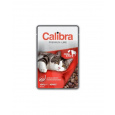 Calibra KAPSIČKA Premium cat Adult Kuracie & hovädzie v omáčke 24 x 100 g