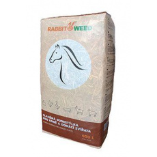Podstielka slamová pre kone a zvieratá RabbitWeed 500l