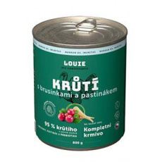 Louie Dog konz. Morka s brus.petržlen, prebiotiká 800g