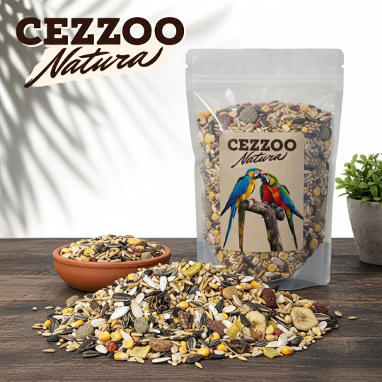 CEZZOO Natura Prestige Veľký papagáj 1kg CEZZOO Natura Prestige Veľký papagáj 1kg