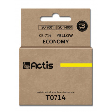 Actis Inkoust KE-714 (náhradní inkoust Epson T0714, T0894, T1004; standardní; 13,5 ml; žlutý)