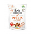 Maškrta Brit Care dog Crunchy Cracker Insect with Turkey and Apples 200 g