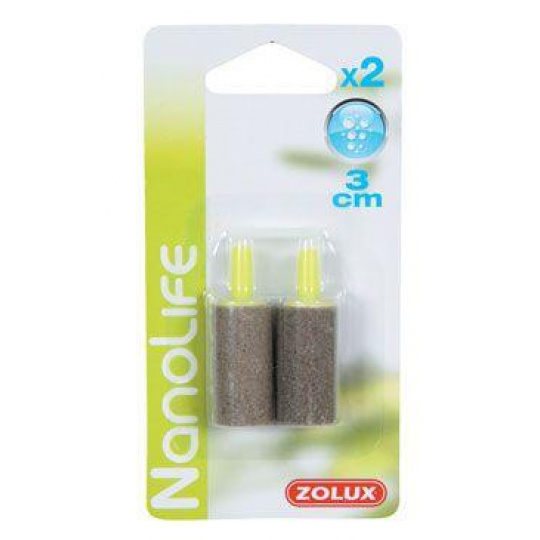 Vzduchový difuzér cylindrický 2x3cm Zolux Vzduchový difuzér cylindrický 2x3cm Zolux