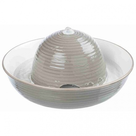 Pítko fontána VITAL FLOW, keramická 1,5 l šedo/biele (RP 2,90 €) Pítko fontána VITAL FLOW, keramická 1,5 l šedo/biele (RP 2,90 €)