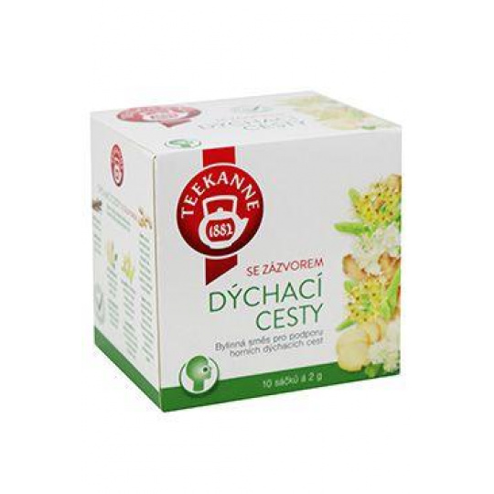 Čaj Teekanne Dýchacie cesty so zázvorom 10x2g