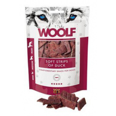 WOOLF pochúťka Soft Strips of Duck 100g WOOLF pochúťka Soft Strips of Duck 100g