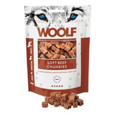 WOOLF pochúťka Soft Beef Chunkies 100g