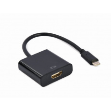 Gembird A-CM-HDMIF-03 USB grafický adaptér 3840 x 2160 px Černá