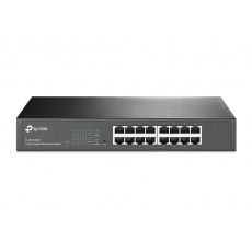 TP-Link TL-SG1016DE Řízený L2 Gigabit Ethernet (10/100/1000) 1U Černá