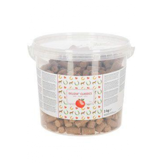 Pochúťka pre kone DELIZIA jablko 3kg vedro Pochúťka pre kone DELIZIA jablko 3kg vedro