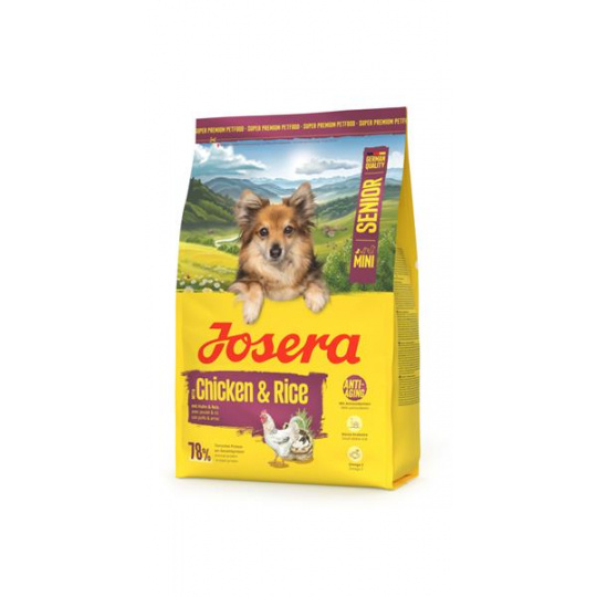 Josera Dog Mini Senior Chicken & Rice 3 kg Josera Dog Mini Senior Chicken & Rice 3 kg