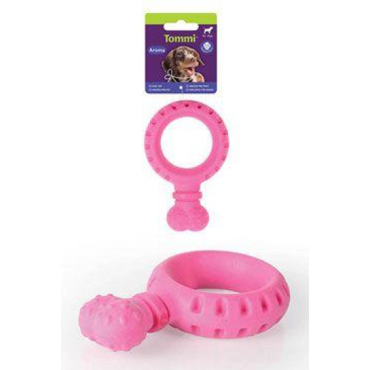 Hračka pes Aroma kosť-uško, 14cm Hračka pes Aroma kosť-uško, 14cm