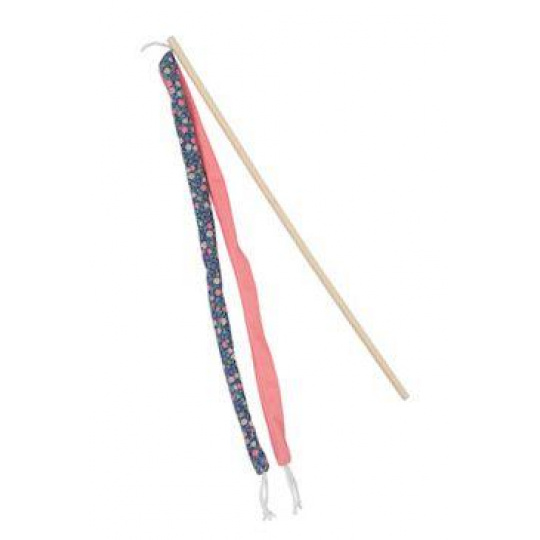 Hračka mačka udica ETHICAT FLORAL stuhy catnip Zolux Hračka mačka udica ETHICAT FLORAL stuhy catnip Zolux