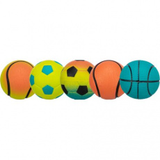 Neónová loptička machová guma, ø 4.5 cm