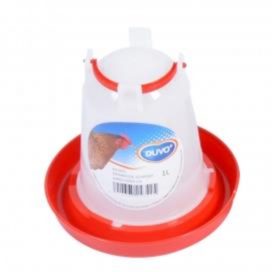 Napájačka DUVO+ pre hydinu s rukoväťou, zvonovitý tvar 3 L Napájačka DUVO+ pre hydinu s rukoväťou, zvonovitý tvar 3 L