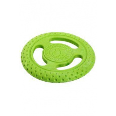 Hračka pes FRISBEE MAXI pláv. z TPR zelená Kiwi Hračka pes FRISBEE MAXI pláv. z TPR zelená Kiwi