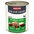 ANIMONDA GranCarno Adult Deer and apple - mokré krmivo pro psy - 800g