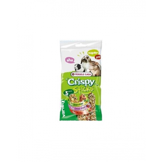 Pamlsok VL Crispy Sticks Herbivores Triple Variety Pack 165 g