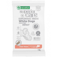 Pamlsok Natures P Superior Care white dog Clear Vision Grain free Salmon 110 g