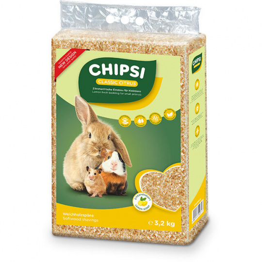 CHIPSI lisované hobliny CITRUS 3,2 kg