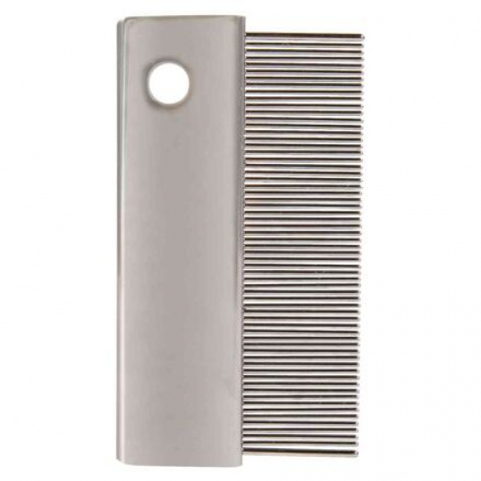 Hrebeň veľmi jemný na blchy a prach, kovový 6 cm Hrebeň veľmi jemný na blchy a prach, kovový 6 cm