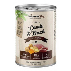 Chicopee Dog konz. Pure Lamb&Duck 400g Chicopee Dog konz. Pure Lamb&Duck 400g