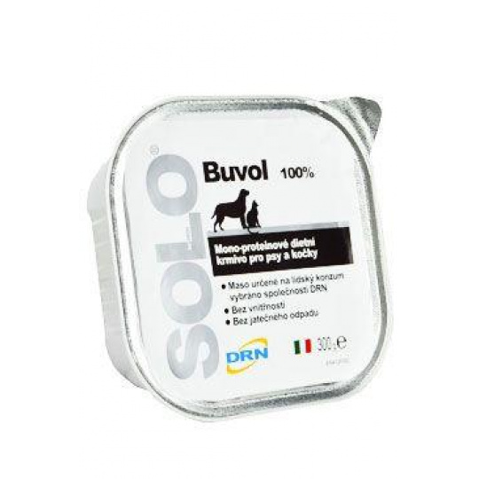 SOLO Buffalo 100% (byvol) vanička 300g SOLO Buffalo 100% (byvol) vanička 300g