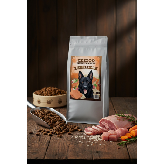 CEZZOO Premium Dog Senior & Light 15kg CEZZOO Premium Dog Senior & Light 15kg