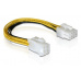 DeLOCK Cable PCI Express Power 8pin EPS > 4pin ATX/P4 Vícebarevný 0,15 m